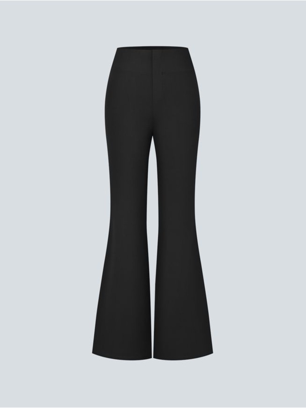 Halara Flex High-Waisted Slight Flare Work Pants Black Size M